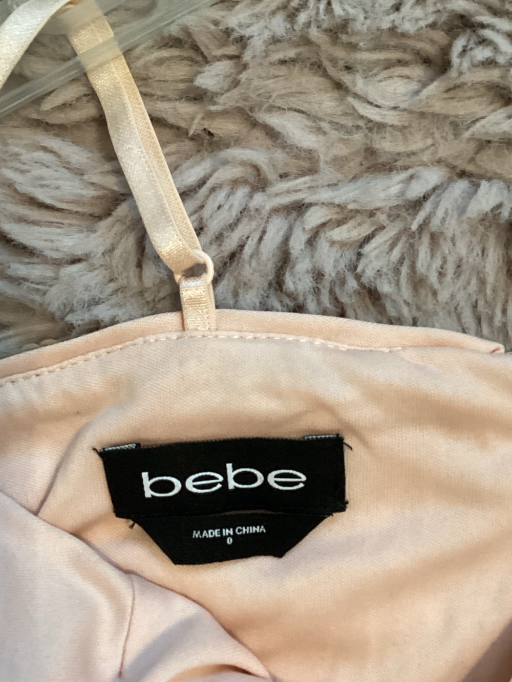 bebe Pink Sequin Embellished Romper - Picture 2 of 4